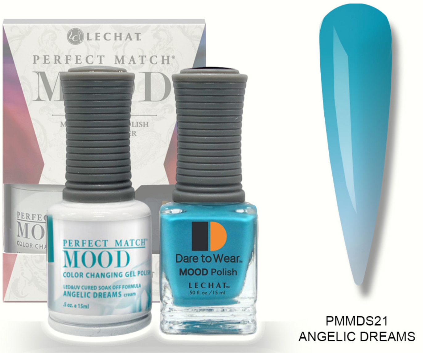 Angelic Dreams Mood Polish DUO - Gel Polish & Lacquer PMMDS21 Secondary image