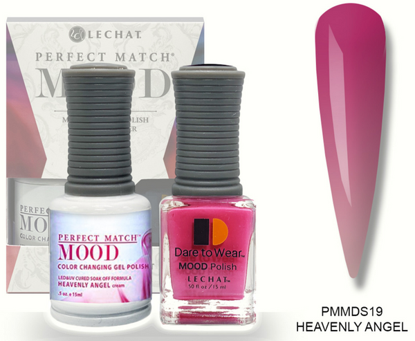 Heavenly Angel Mood Polish DUO - Gel Polish & Lacquer PMMDS19