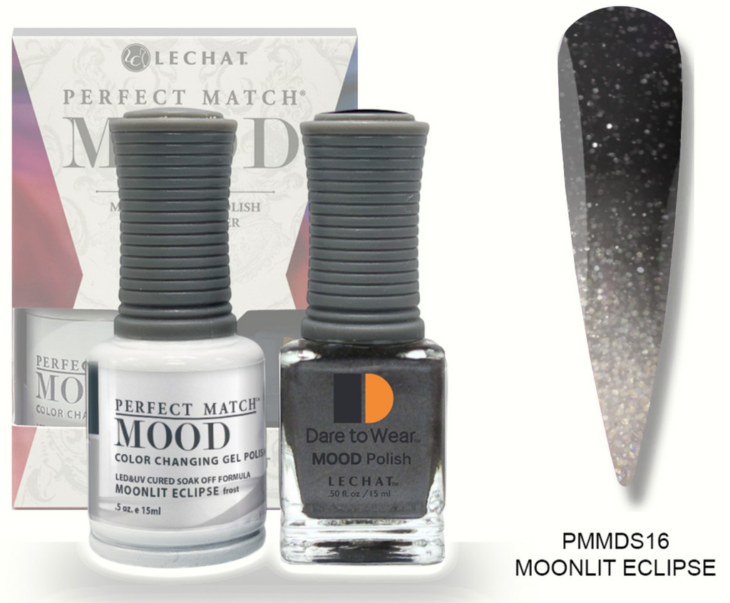 Moonlit Eclipse Mood Polish DUO - Gel Polish & Lacquer PMMDS16