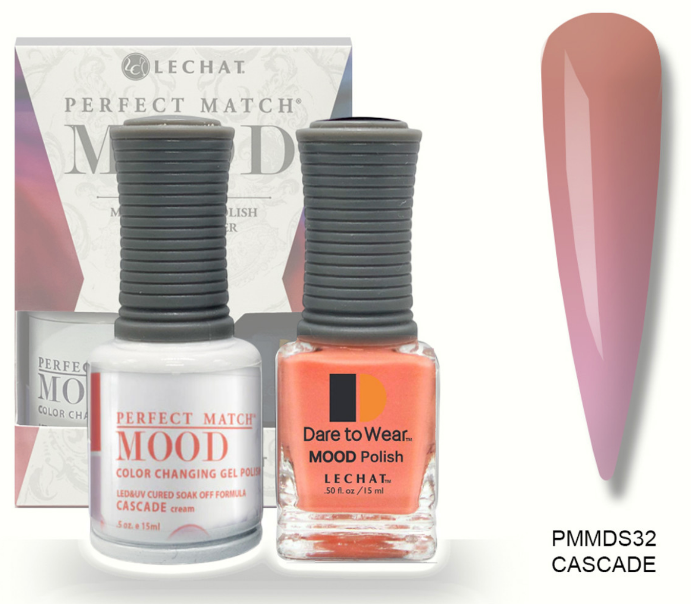 Cascade Mood Polish DUO - Gel Polish & Lacquer PMMDS32 Secondary image