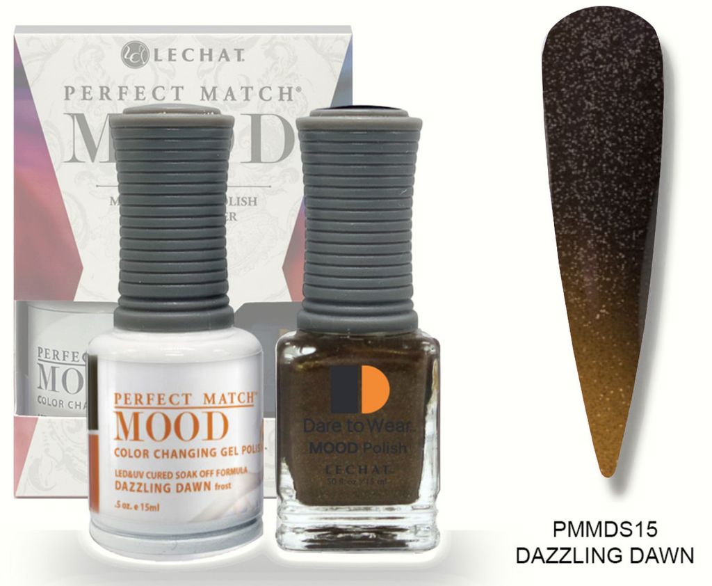 Dazzling Dawn Mood Polish DUO - Gel Polish & Lacquer PMMDS15
