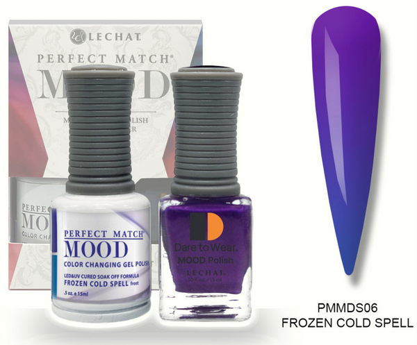 Frozen Cold Spell Mood Polish DUO - Gel Polish & Lacquer  PMMDS06