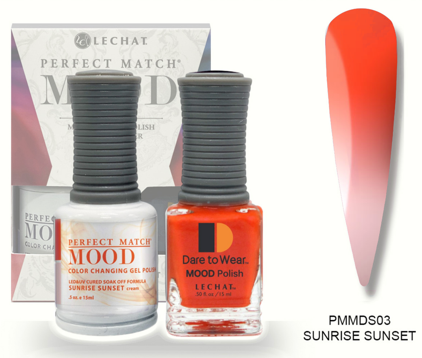 Sunrise Sunset Mood Polish DUO - Gel Polish & Lacquer PMMDS03 Secondary image