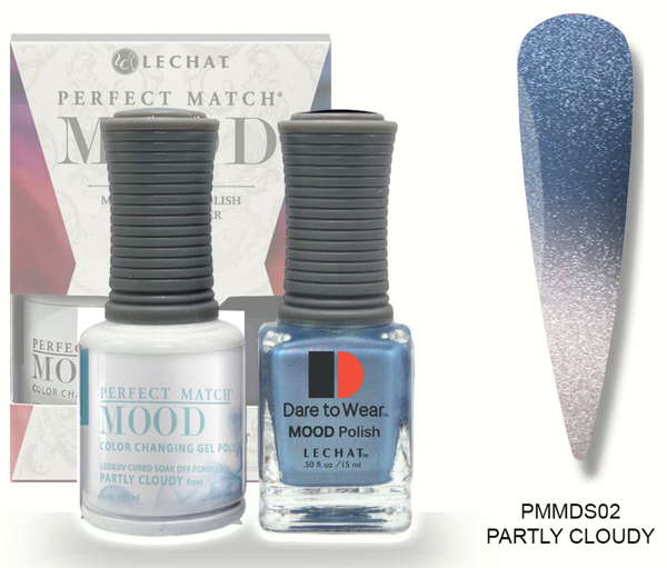 Partly Cloudy Mood Polish DUO - Gel Polish & Lacquer PMMDS02