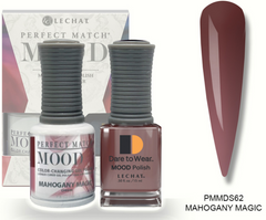 Mahogany Magic Mood Polish DUO - Gel Polish & Lacquer PMMDS62