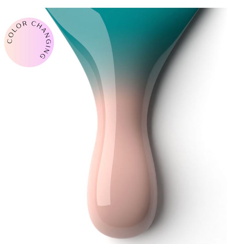 Sea Foam Mood Polish DUO - Gel Polish & Lacquer PMMDS64 Main image