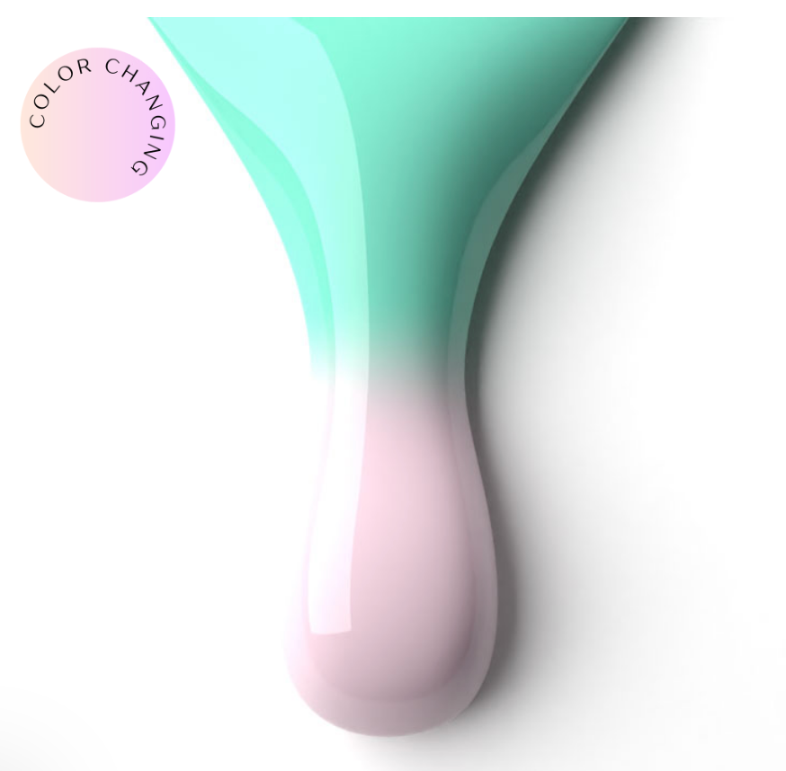 Mint Freeze Mood Polish DUO - Gel Polish & Lacquer PMMDS69 Main image