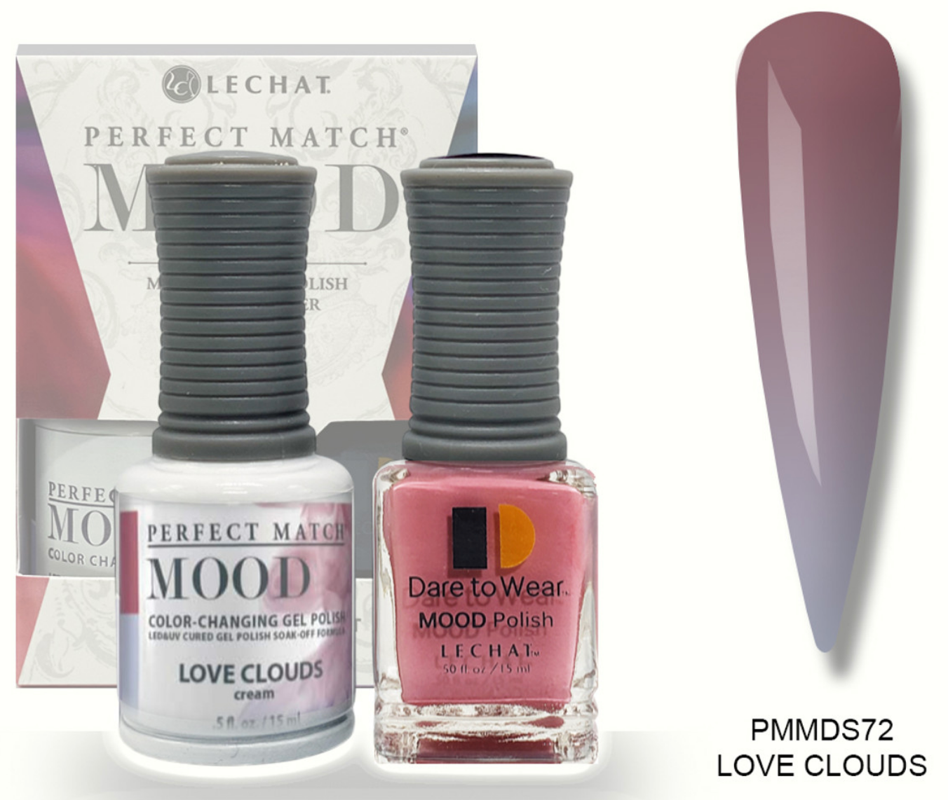 Love Clouds Mood Polish DUO - Gel Polish & Lacquer PMMDS72