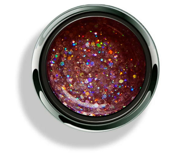 Aurora Maroon Glitter - Options UV/LED Main image