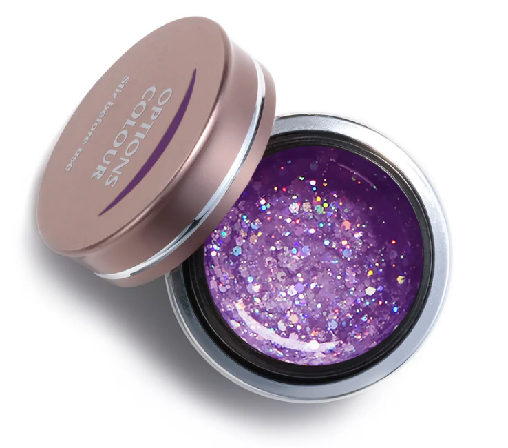 Aurora Purple Glitter Gel  - Options UV/LED