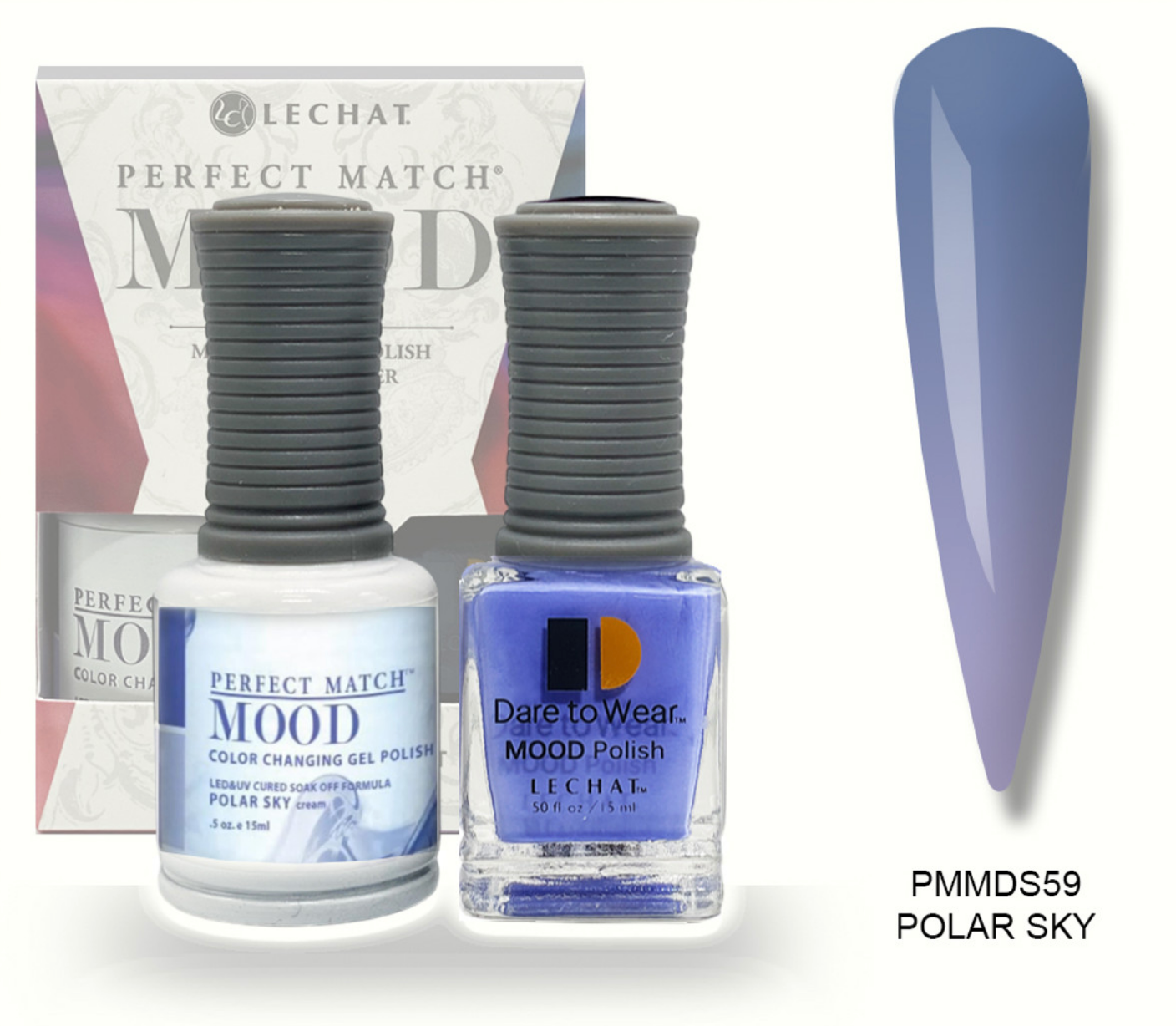 Polar Sky Mood Polish DUO - Gel Polish & Lacquer  PMMDS59 Secondary image