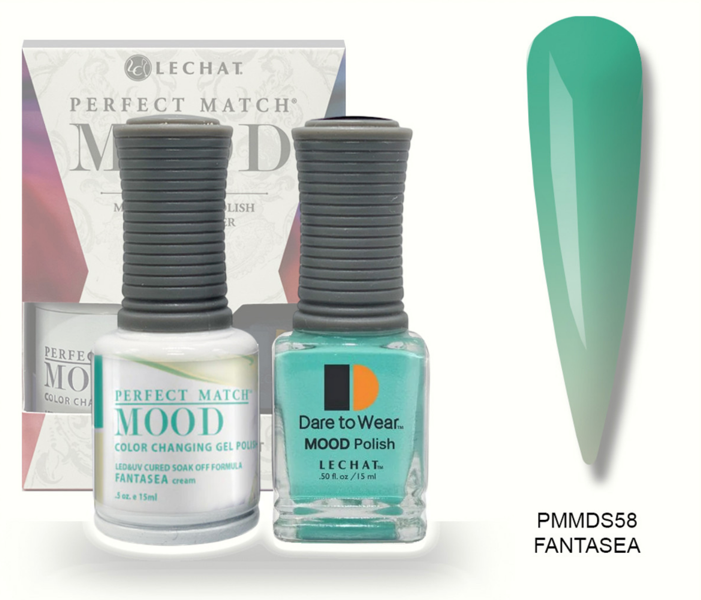 Fantasea Mood Polish DUO - Gel Polish & Lacquer PMMDS58 Secondary image