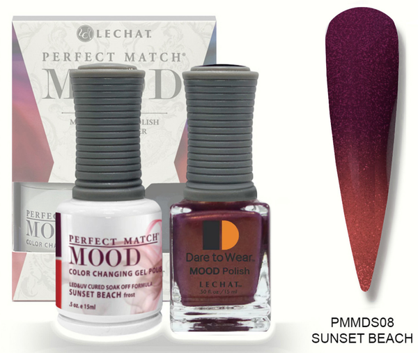 Sunset Beach Mood Polish DUO - Gel Polish & Lacquer PMMDS08