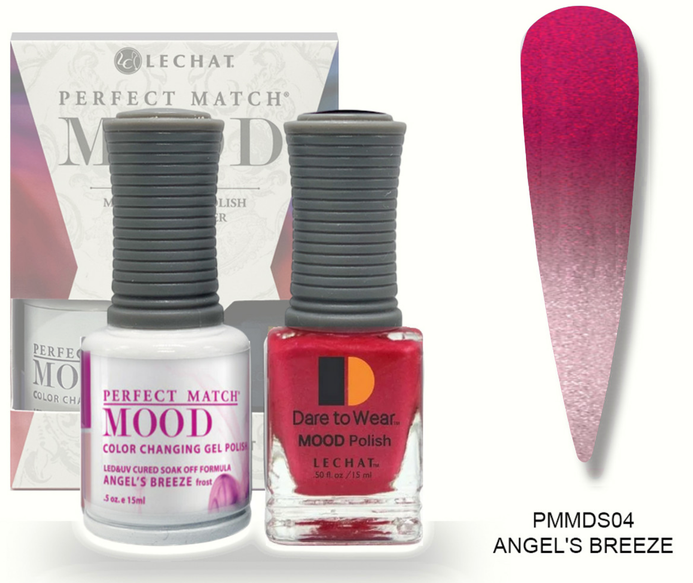 Angel's Breeze Mood Polish DUO - Gel Polish & Lacquer PMMDS04 Secondary image