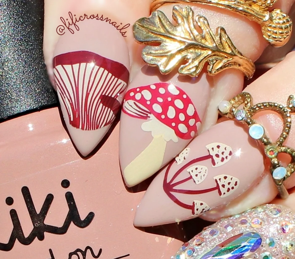 Fabulous Funghi (CjS-124) - CJS Medium Stamping Plate