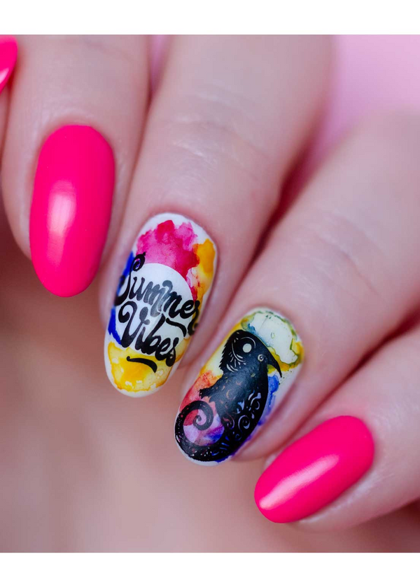 Seashells & Sunshine - Uber Chic Stamping Plate