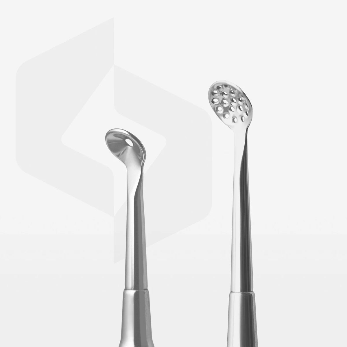 Staleks Pro Expert 20 Type 2 Blackhead Remover Tool Double-Ended Spoon Uno+ Round 19 Holes ZE-20/2 Main image