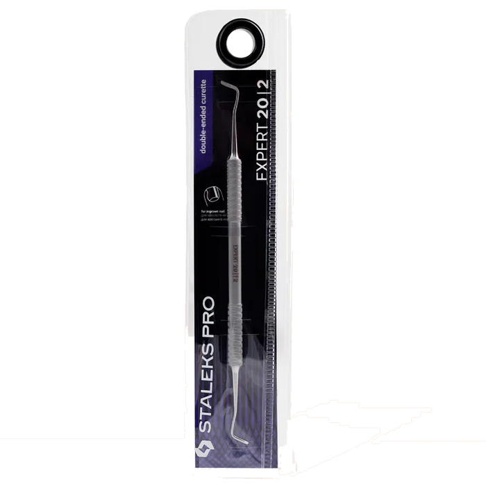 Staleks Pro Pedicure Pusher Double Sided Curette EXPERT 20    PE-20/2