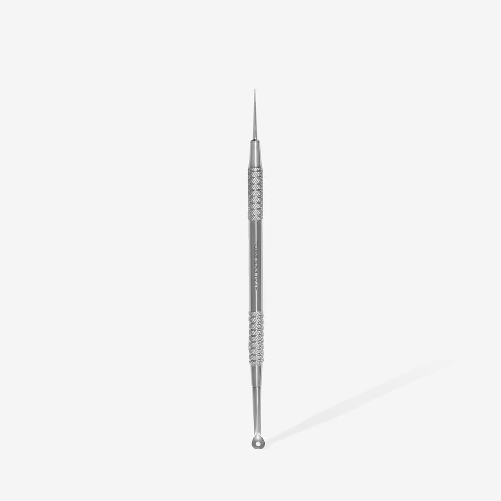 Staleks Pro Expert 21 Type 4 Beauty Care Double-ended Spoon Uno and Vidal Needle Straight ZE-21/4