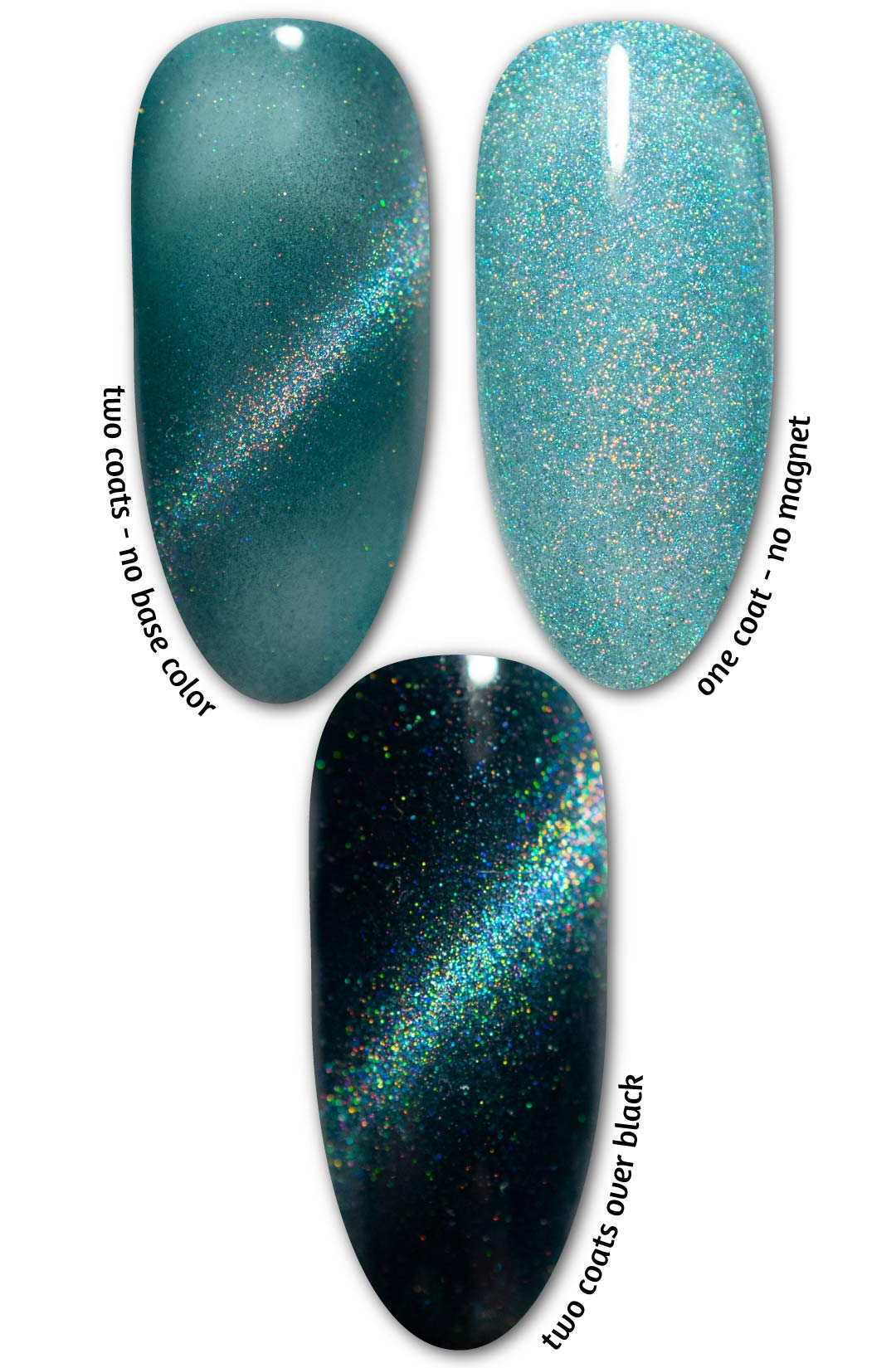 Off The Radar - Cats Eye Iridescent Gel Polish Secondary image