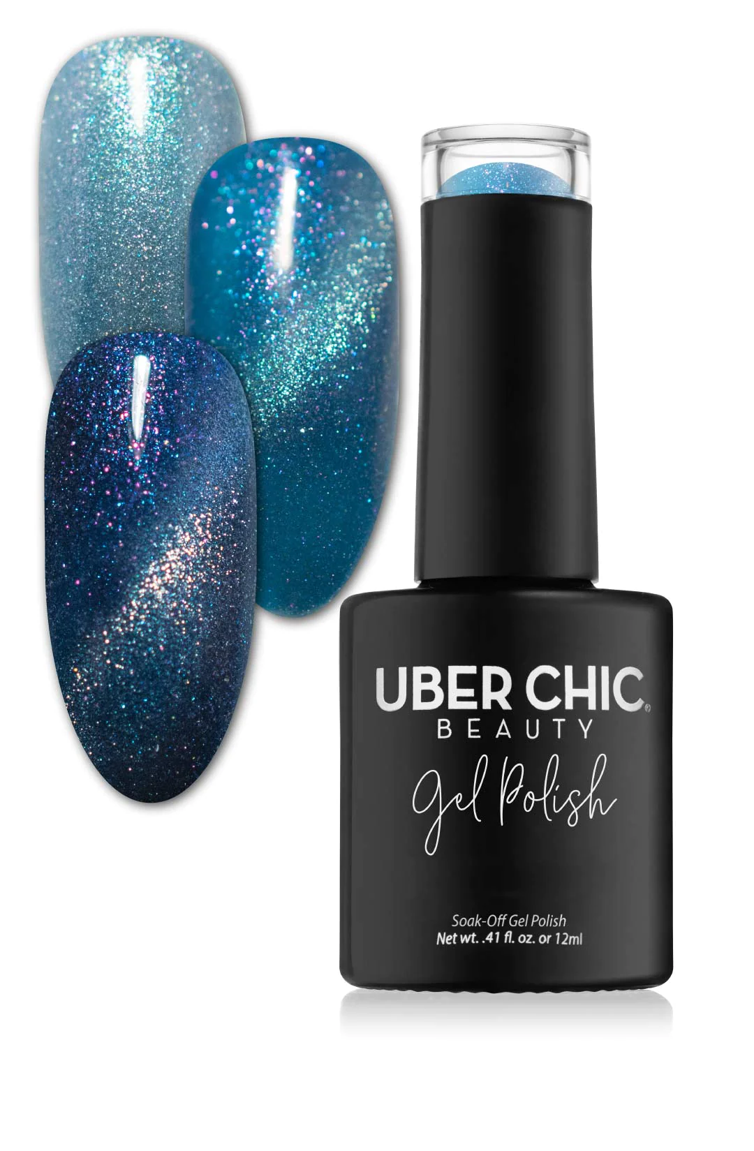 Calm Before The Storm - Cats Eye Iridescent Gel Polish Main image