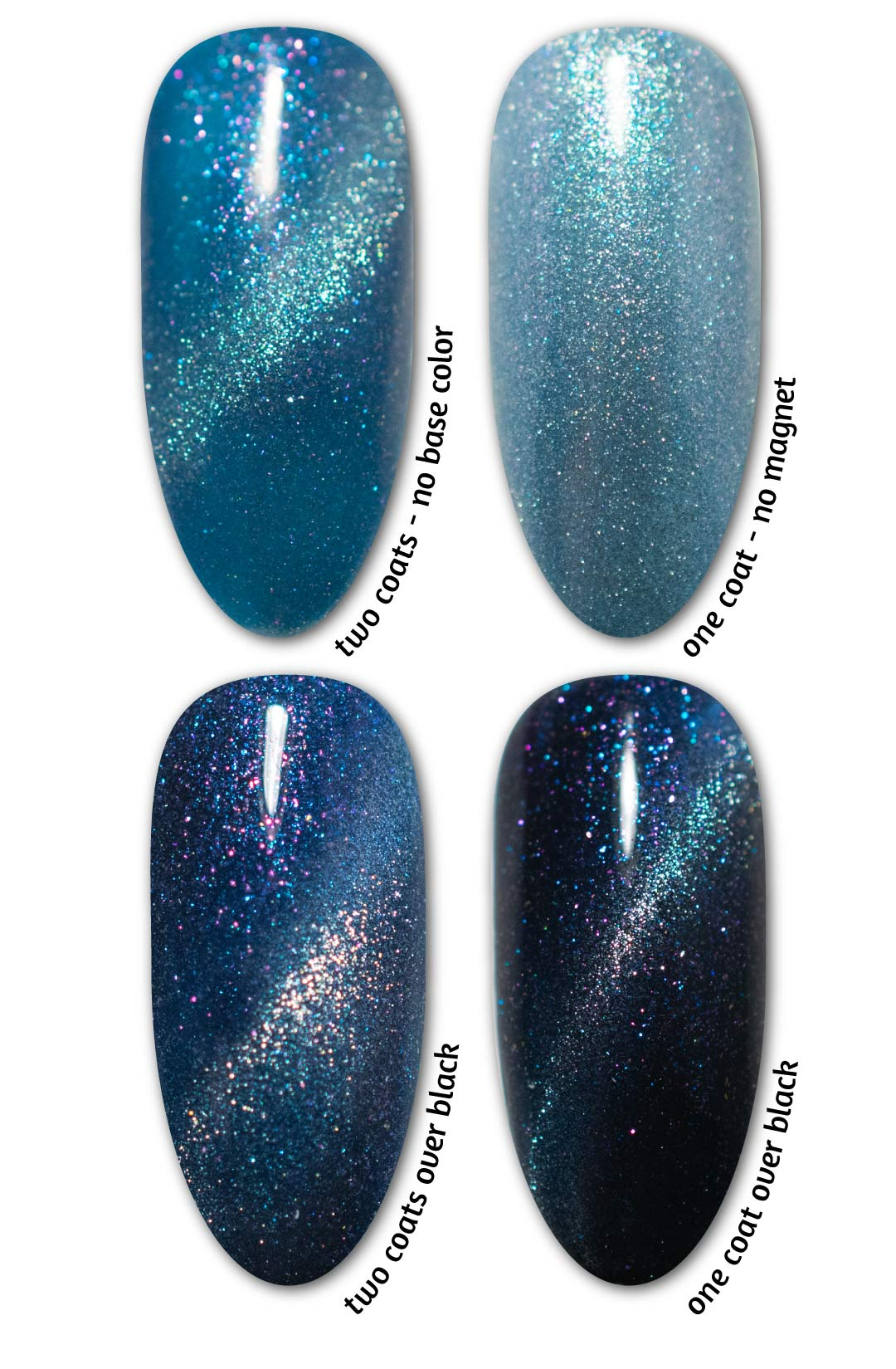 Calm Before The Storm - Cats Eye Iridescent Gel Polish Secondary image