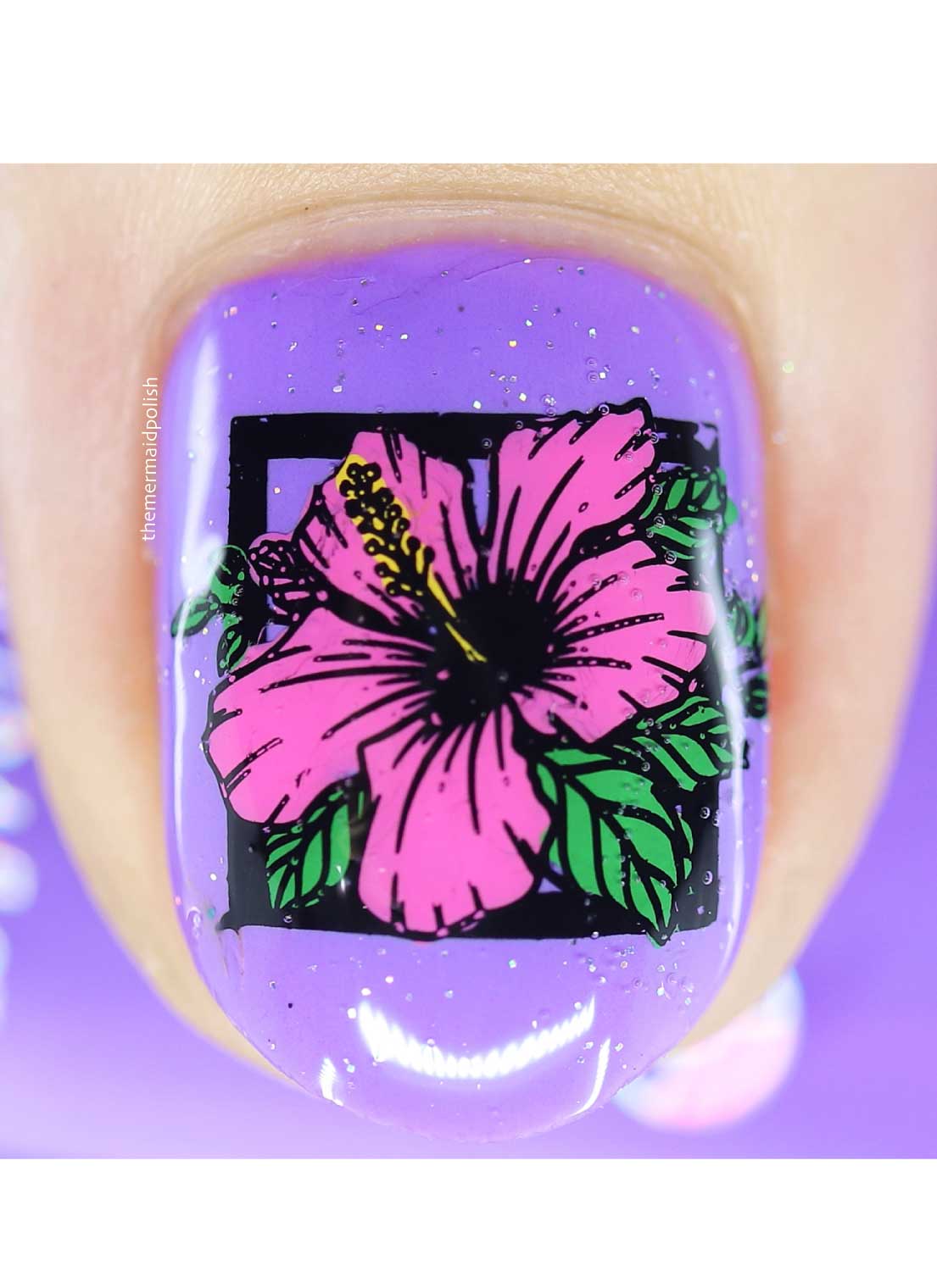 Tropic like its Hot - Uber Chic Stamping Plate