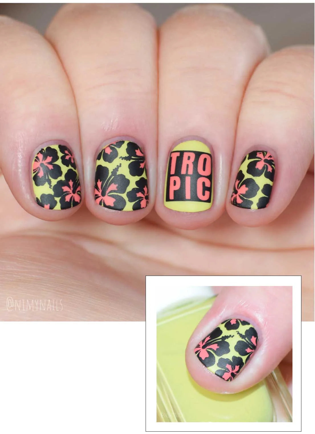 Tropic like its Hot - Uber Chic Stamping Plate