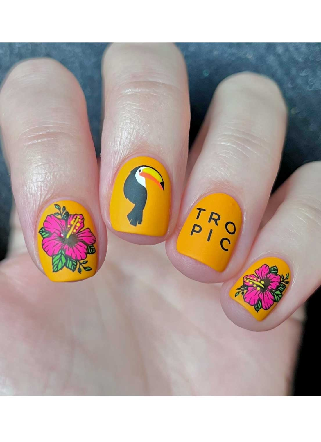 Tropic like its Hot - Uber Chic Stamping Plate