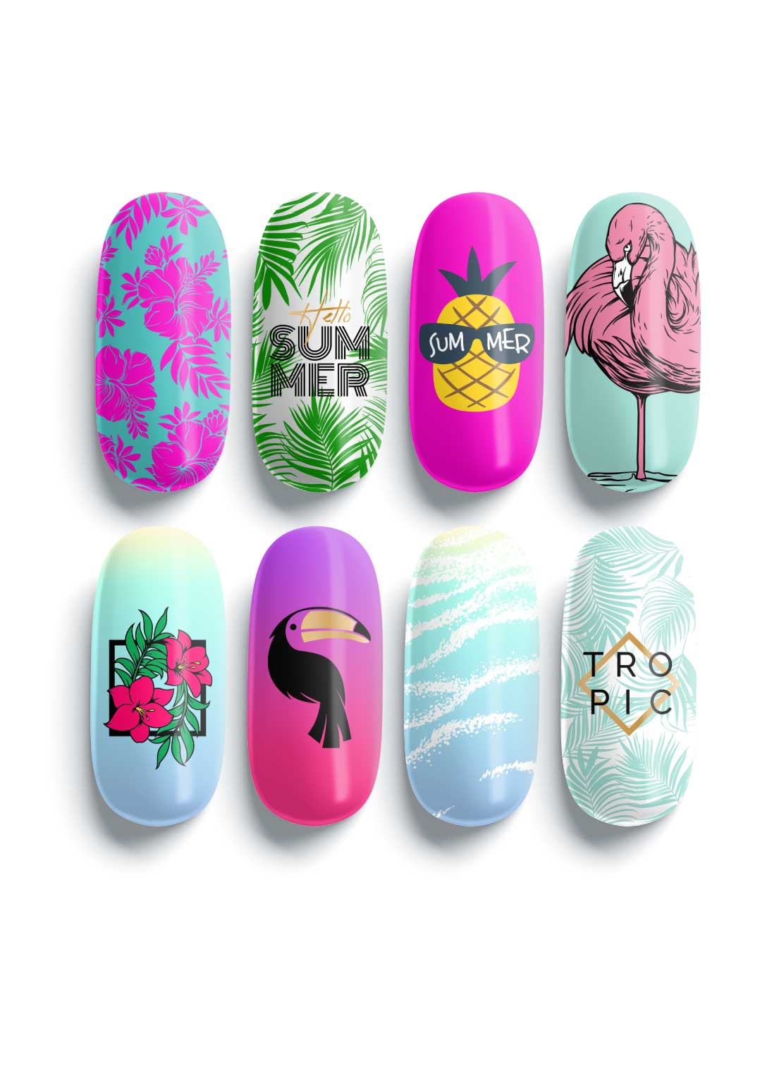 Tropic like its Hot - Uber Chic Stamping Plate Secondary image
