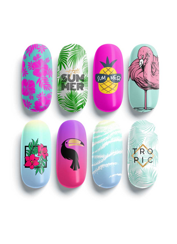 Tropic like its Hot - Uber Chic Stamping Plate