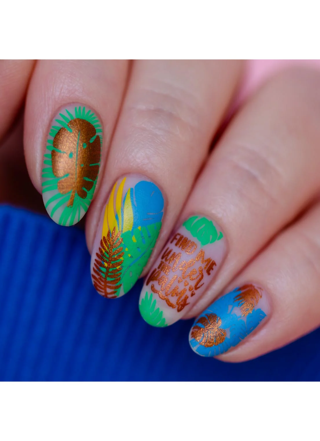 Insatiable Tropics - Uber Chic Stamping Plate