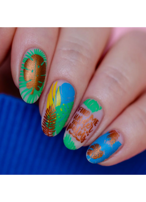 Insatiable Tropics - Uber Chic Stamping Plate