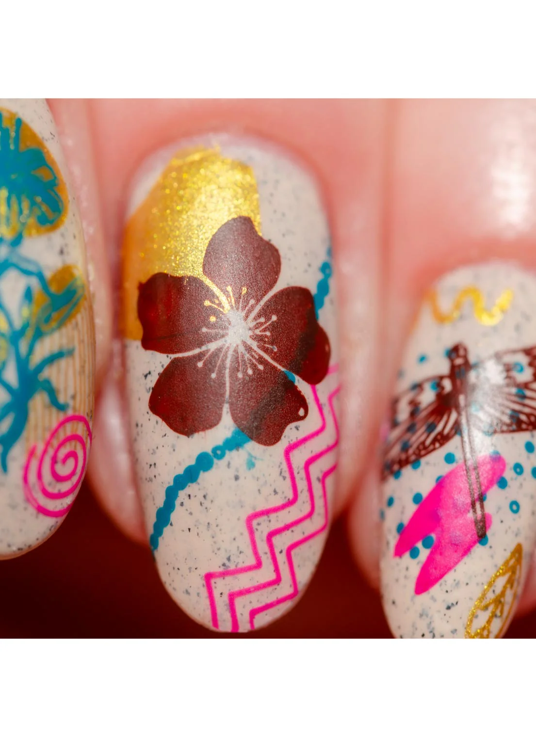 Mod Chic Garden -  Uber Chic Stamping Plate