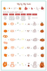 Watercolor Pumpkins (CjSH-99) - Clear Jelly Stamping Plate