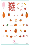 Watercolor Pumpkins (CjSH-99) - Clear Jelly Stamping Plate