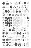 Watercolor Pumpkins (CjSH-99) - Clear Jelly Stamping Plate