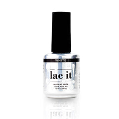en Vogue Lac It! White crème UV/LED gel nail polish for professional nails and extensions bottle