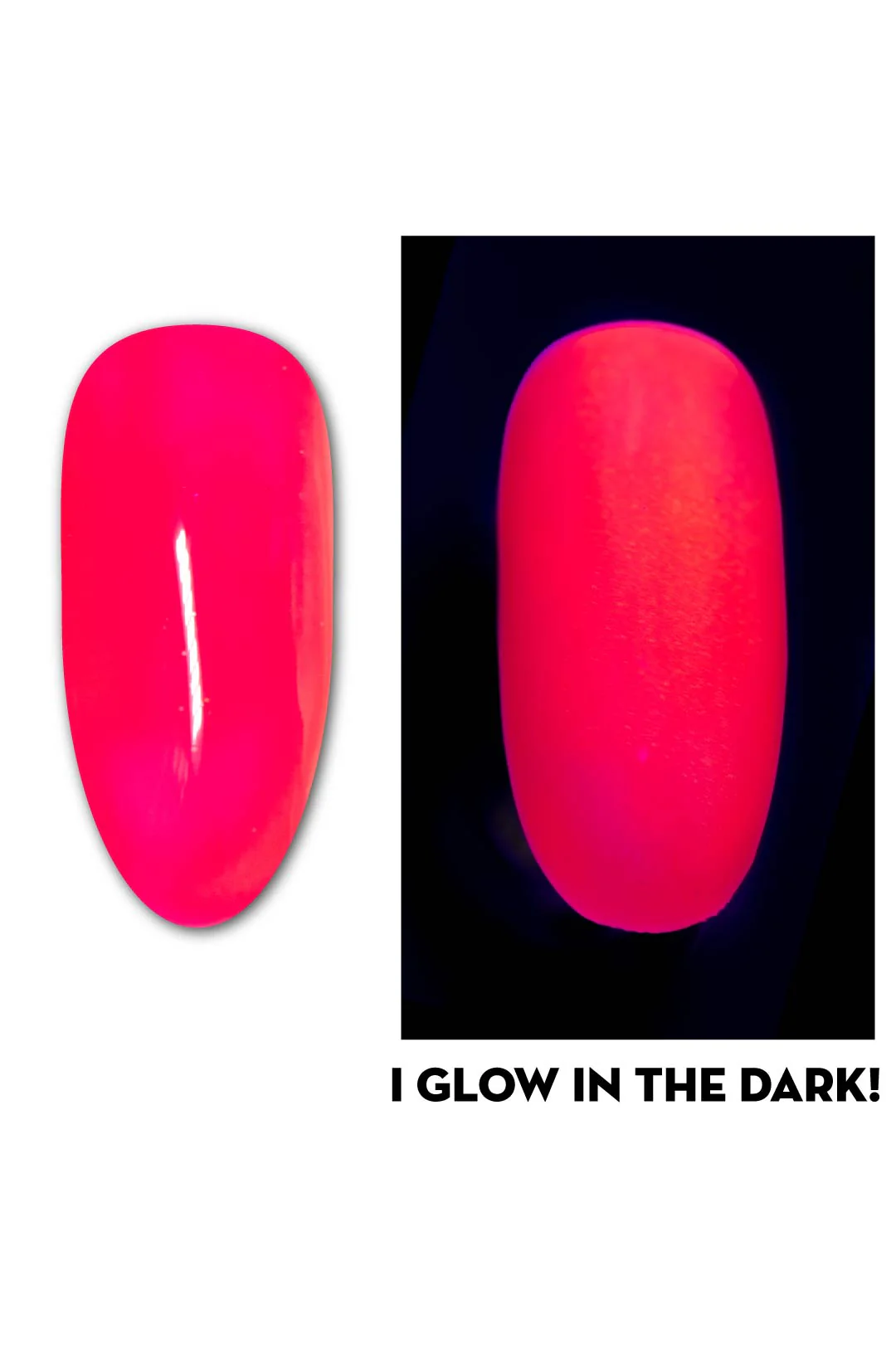 You Glow Girl - Glow In The Dark Gel Polish - Uber Chic 12ml Secondary image