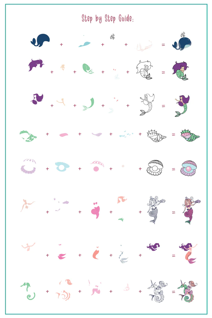 You, Me, and the Sea (CjS-277)  - Clear Jelly Stamping Plate Secondary image