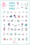 You, Me, and the Sea (CjS-277)  - Clear Jelly Stamping Plate
