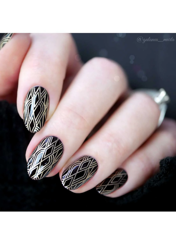 Art Deco Elements - Uber Chic Stamping Plate