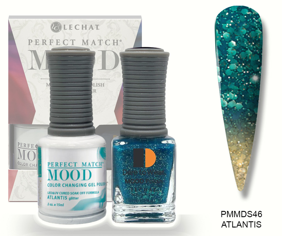 Atlantis Mood Polish DUO - Gel Polish & Lacquer PMMDS46 Secondary image