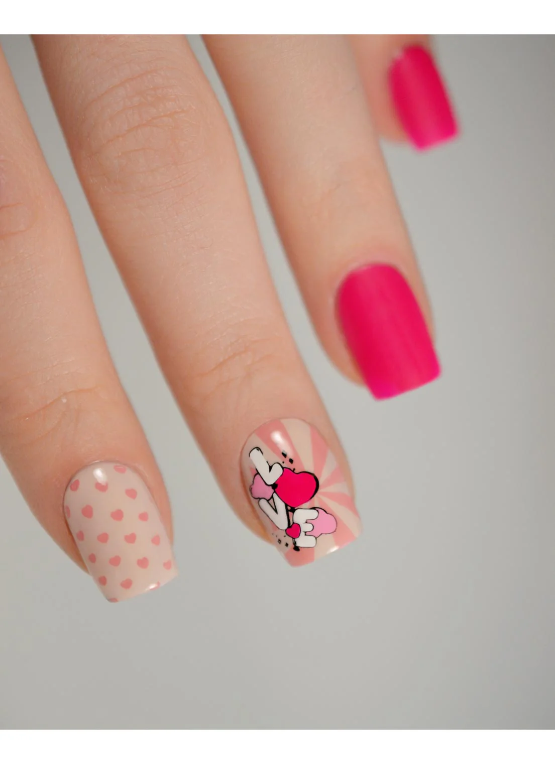 Be My Valentine - Uber Chic Stamping Plate Secondary image