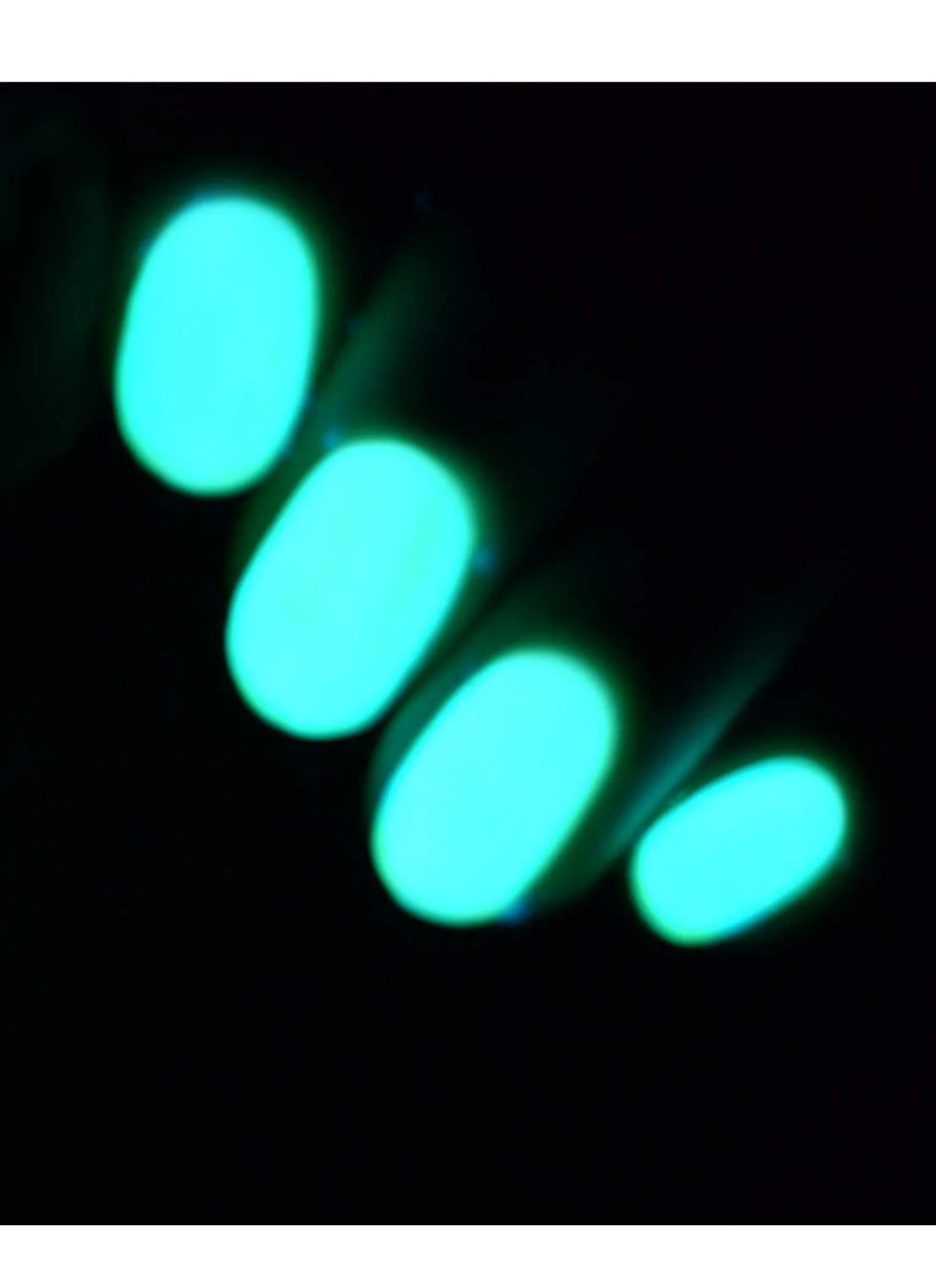 Blue Snowcone Glow In The Dark Gel Polish - Uber Chic 12ml