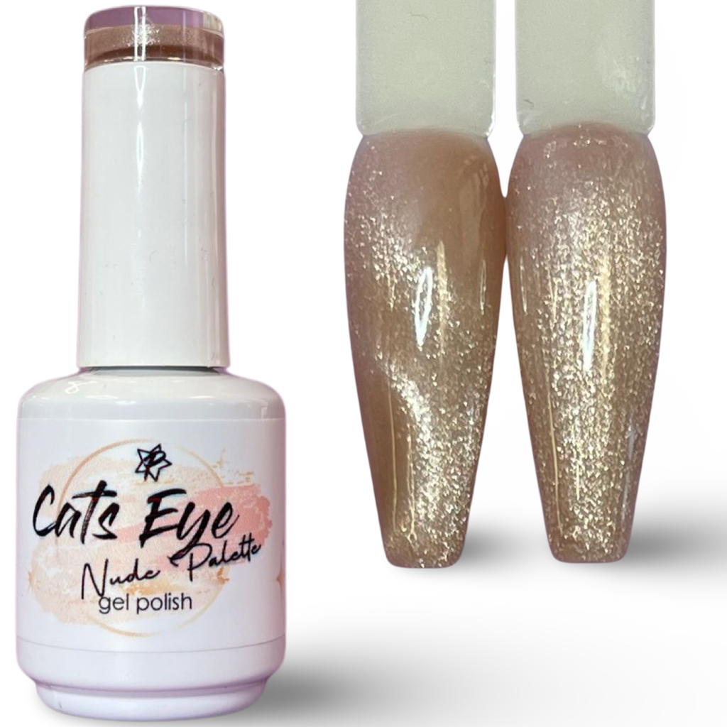 Bronze Cats Eye Gel Polish