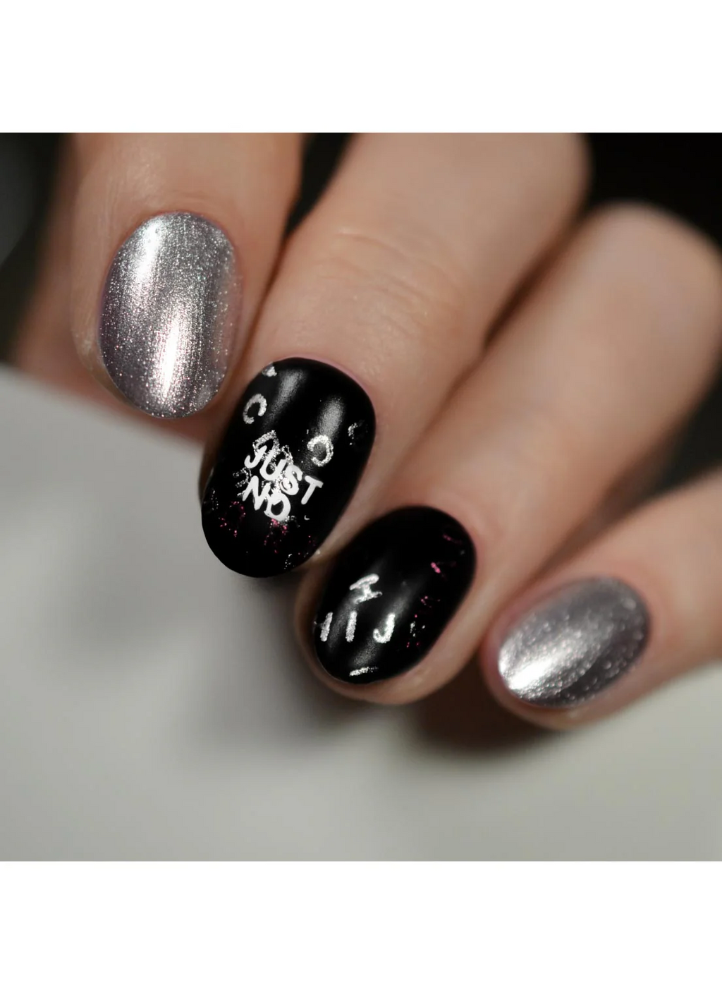 Candy Hearts- Uber Chic Mini Stamping Plate