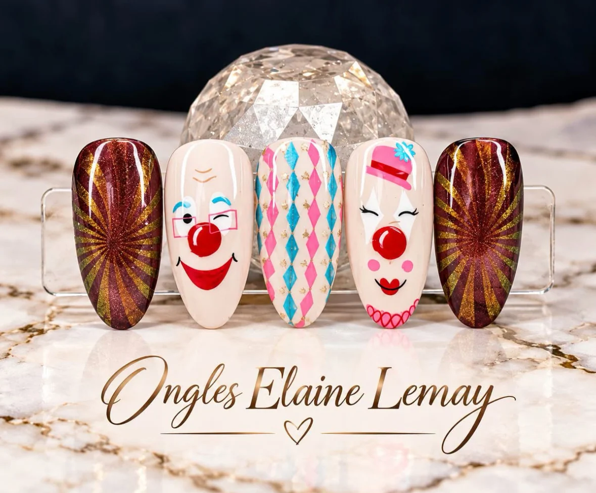Clowning Around (CjS-102) -  Clear Jelly Stamping Plate