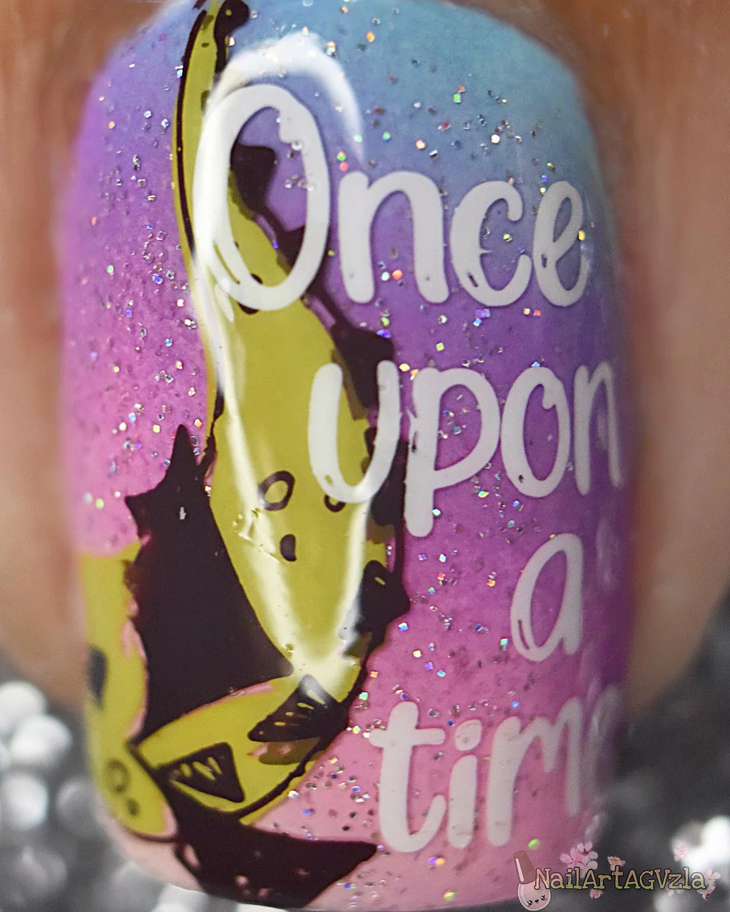 Once Upon A Time (CjS-311) - Clear Jelly Stamping Plate