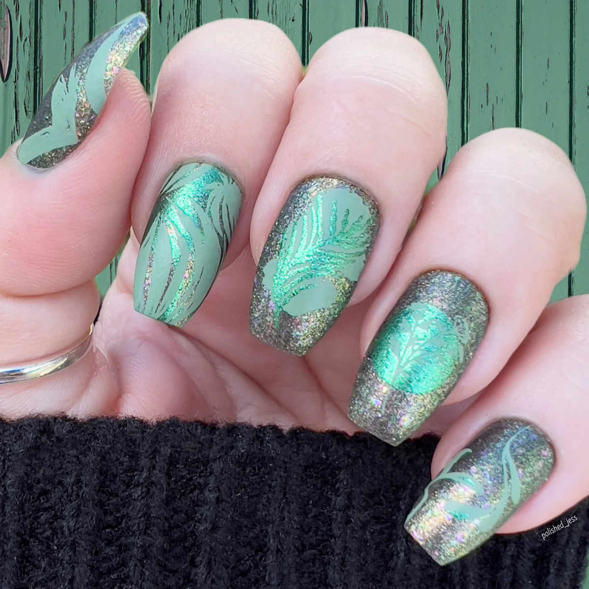 Modern Muse (CJS-329)  - Clear Jelly Stamping Plate